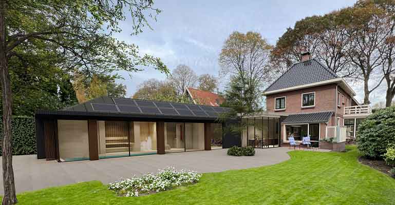 Poolhouse met Wellness